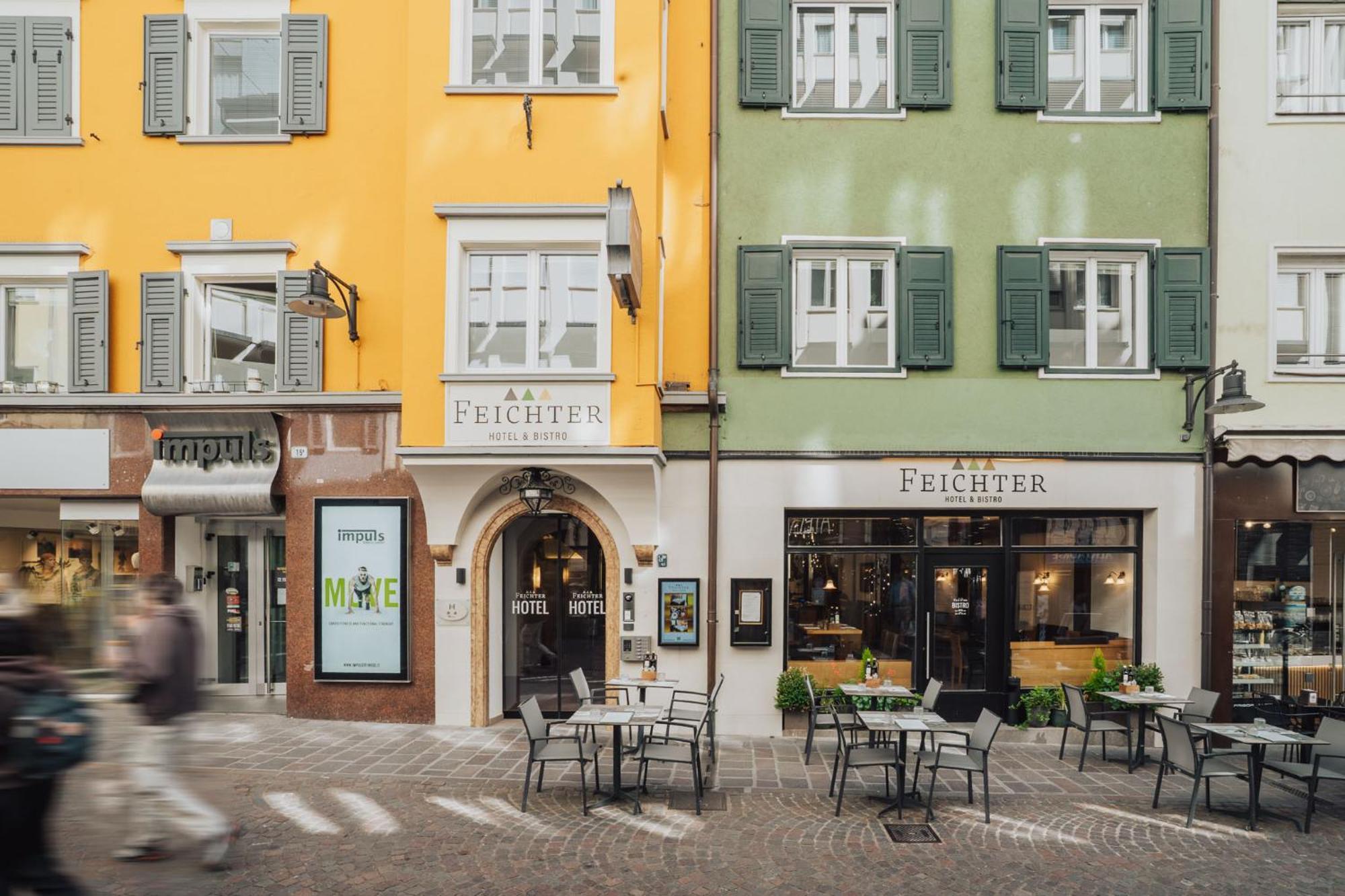 Feichter Hotel & Bistro Bozen Exterior foto